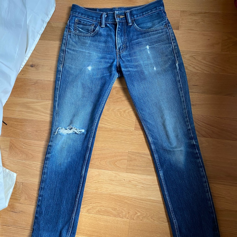 Vtg Levi’s 511 Broken In Straight Leg Jeans - Picture 5 of 8